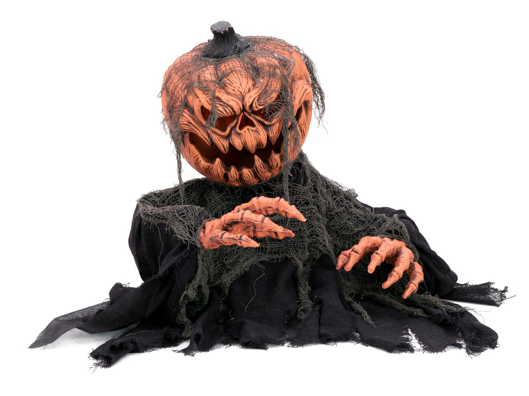 Halloween græskarmonster fra jorden, animeret, 50 cm