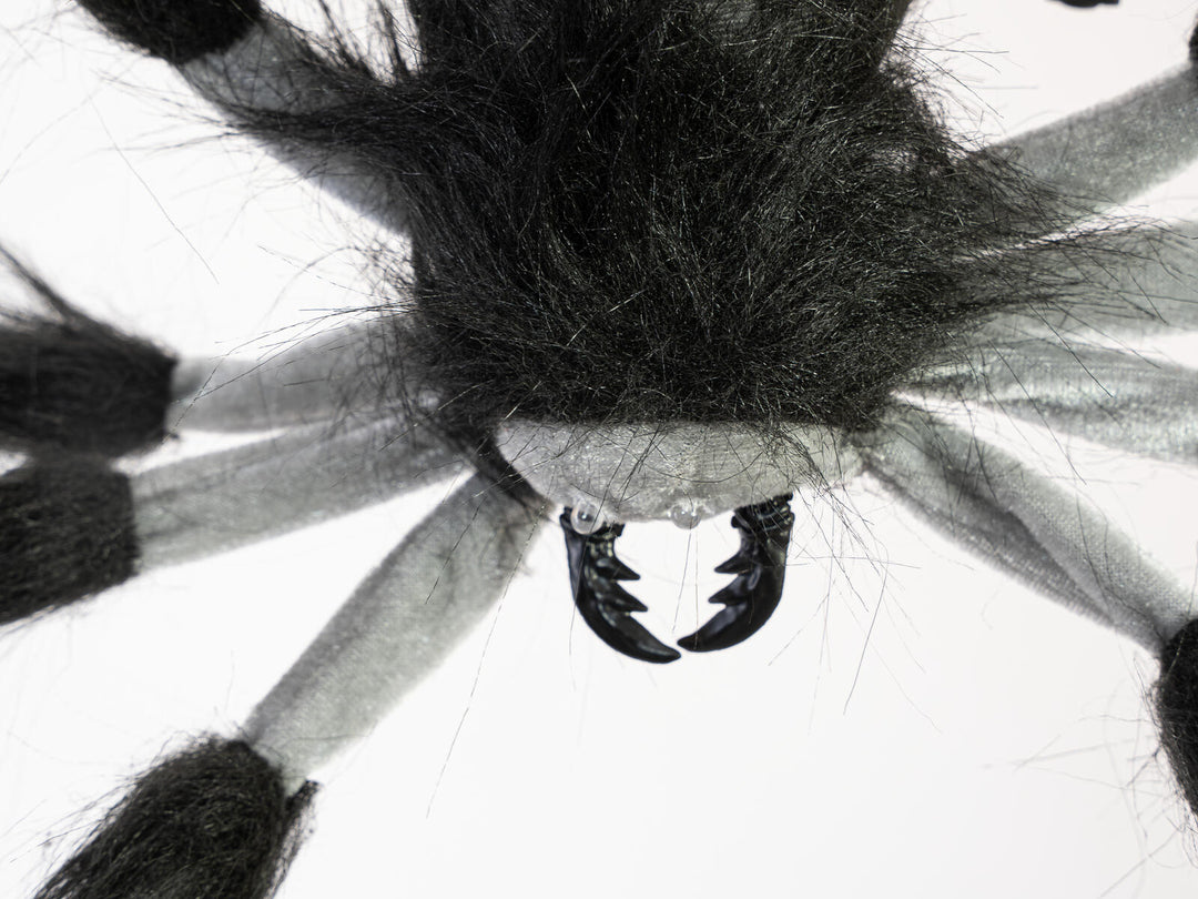 Halloween nedfirende edderkop, animeret, 60 cm