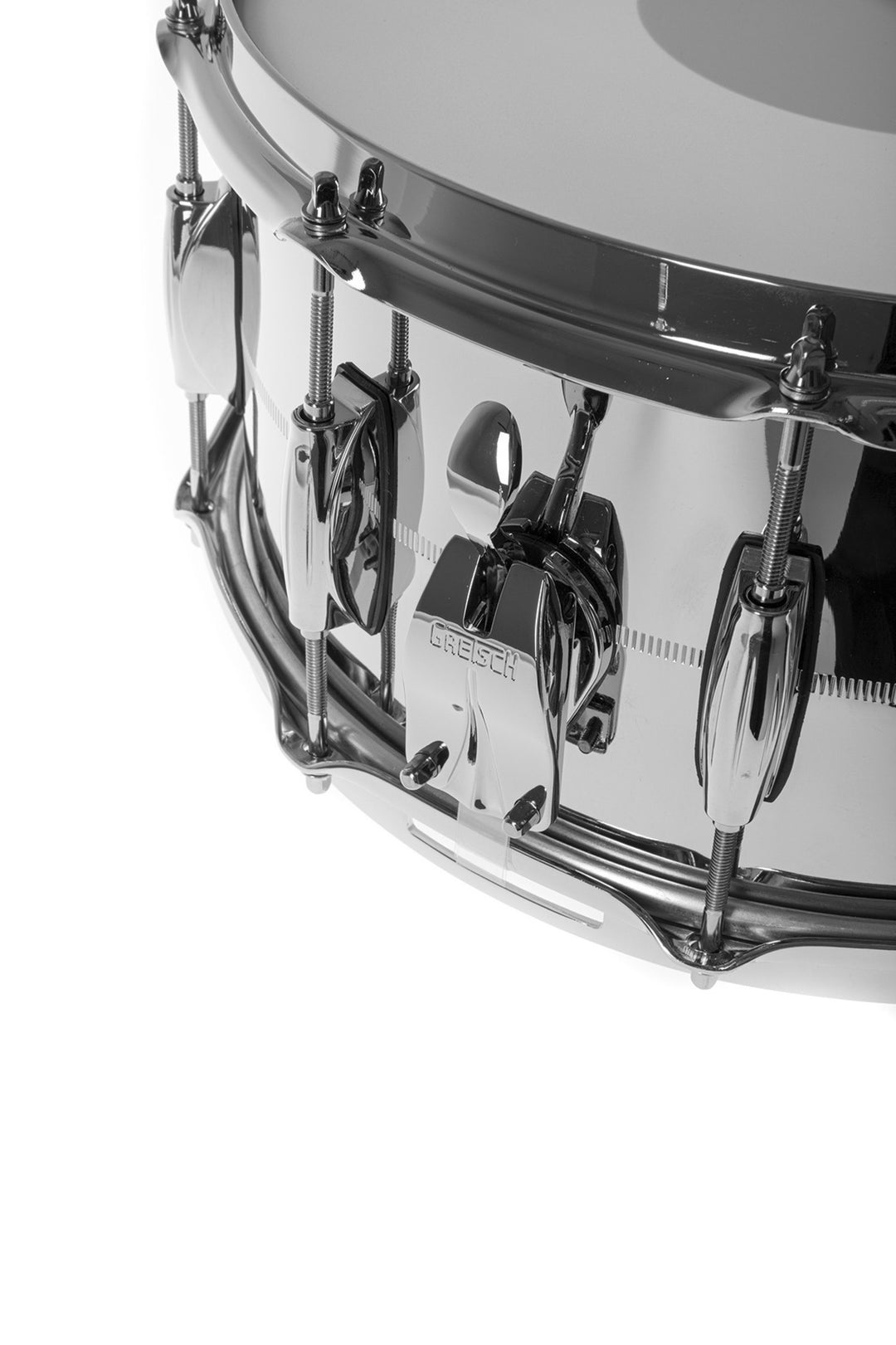 Gretsch 14x6.5" USA Brooklyn Steel Lillet Drum rumpu