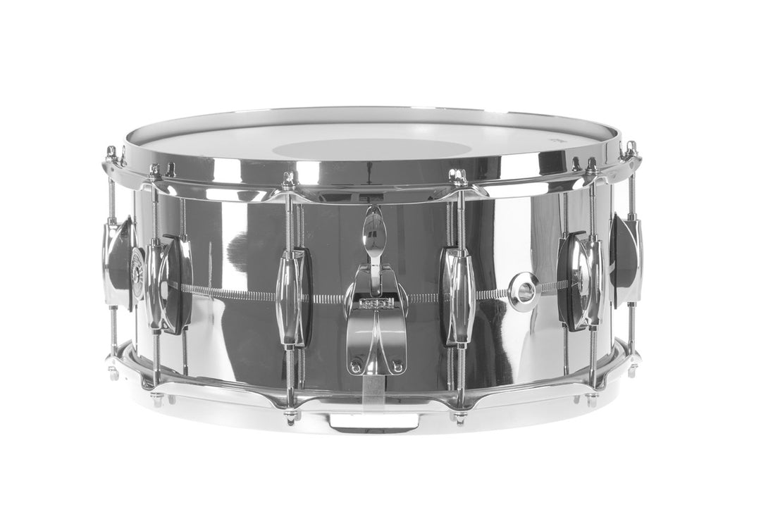 Gretsch 14x6.5" USA Brooklyn Steel Lillet Drum rumpu
