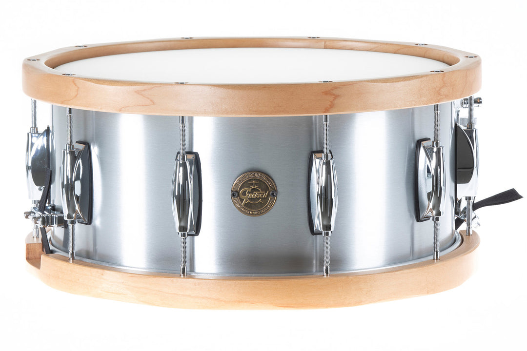 Gretsch-virvelirumpu Full Range – 14" x 6.5" (S1-6514A-WH)