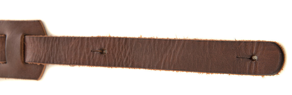 Ovation Premium guitarrem i læder, Leaf, Chocolate
