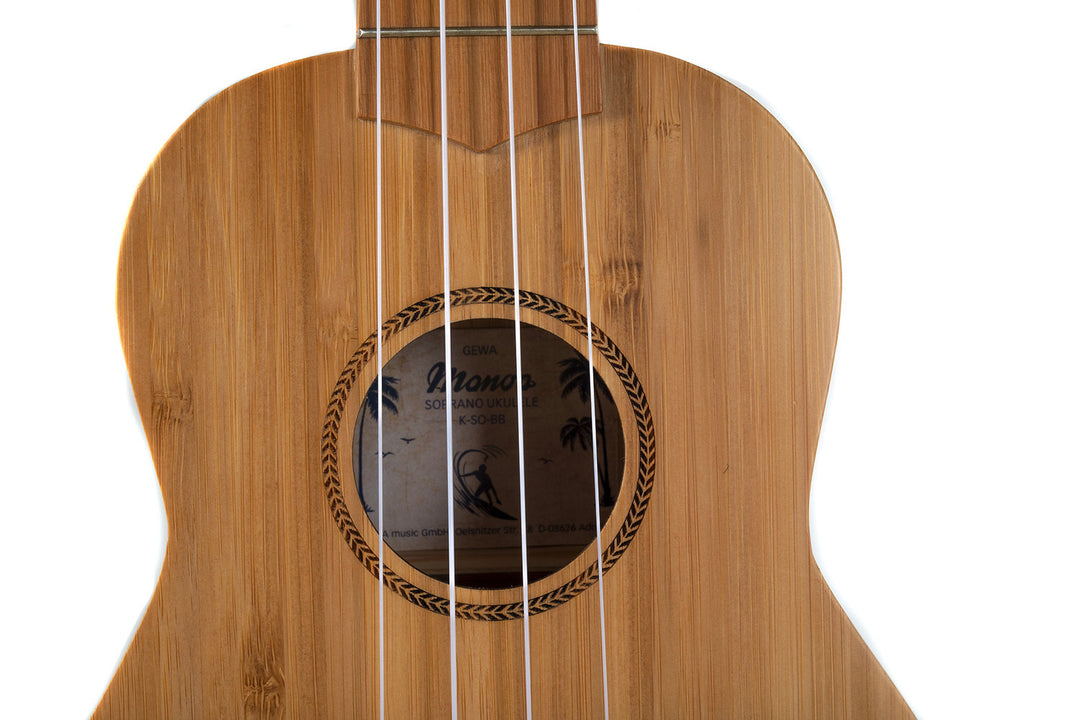GEWA Soprano ukulele Manoa Bamboo - Soprano -> GEWA Soprano-ukulele Manoa Bamboo - Soprano