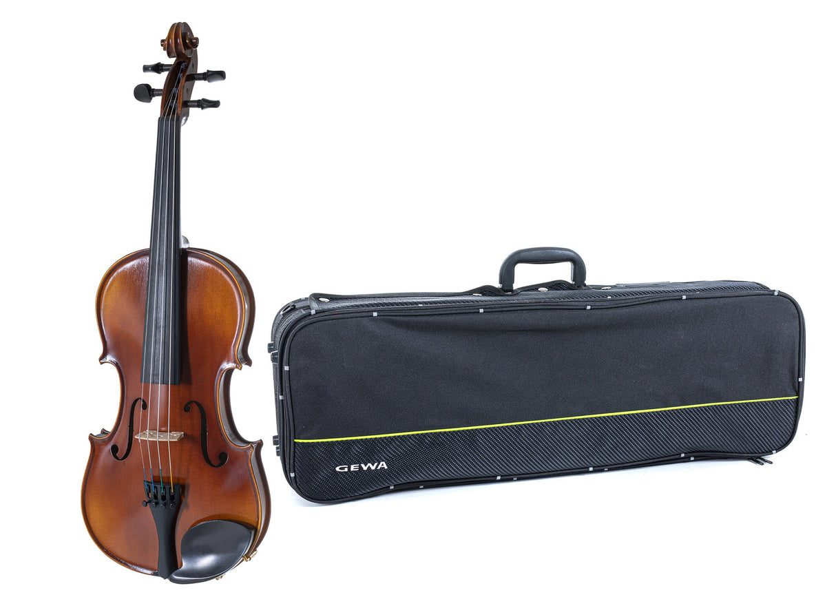 GEWA Violin Allegro - 4/4 lefthand (Ready to play incl. violin case, without bow, with Larsen Aurora strings)