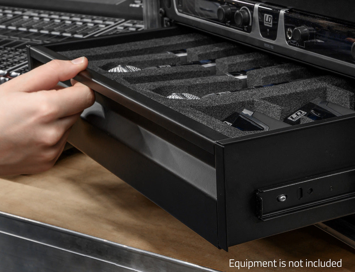 Adam Hall 3U 874E telineen laatikko (19")