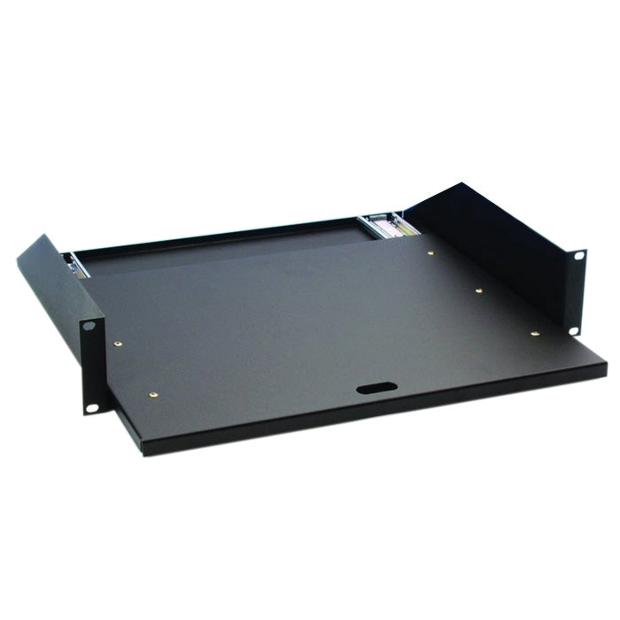 Adam Hall 87555 Rack Hylly 2 Yksikkö m. Ulosvedettävä (19")