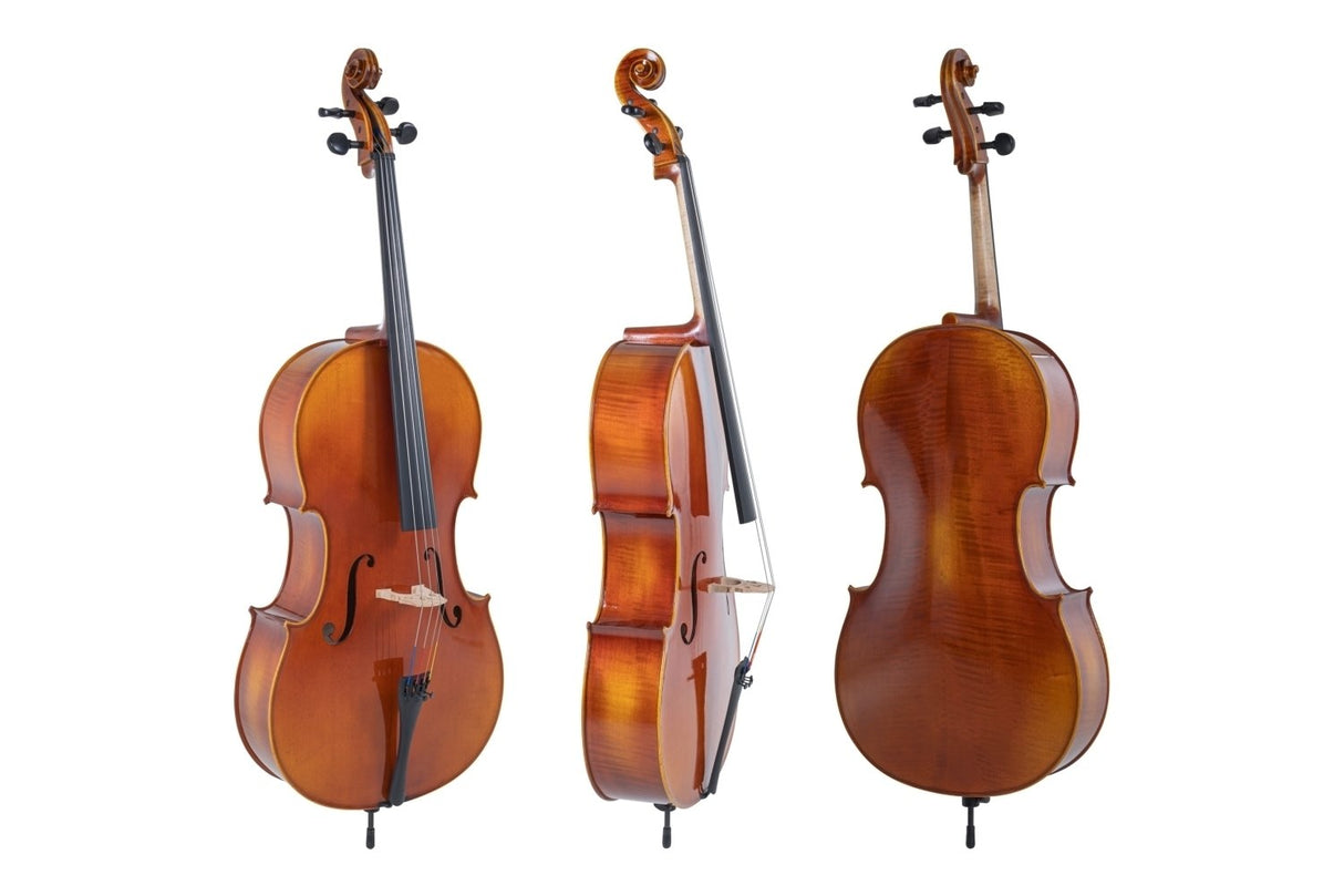 GEWA Cello Maestro 1-VC3 - 3/4 (Set up with Wittner fine tuning tailpiece)