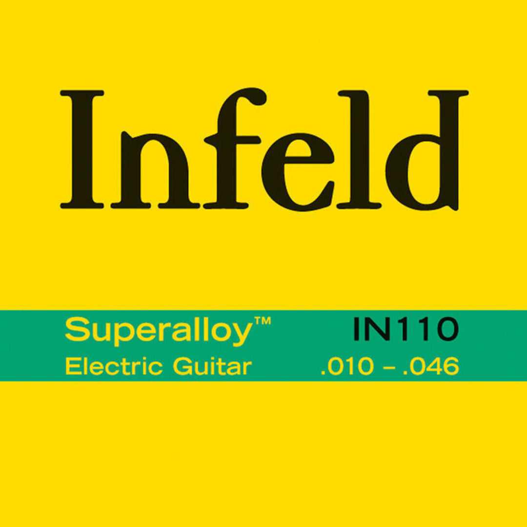 Thomastik-Infeld-kielet sähkökitaraan Superalloy round wound - Set 010 (IN110)