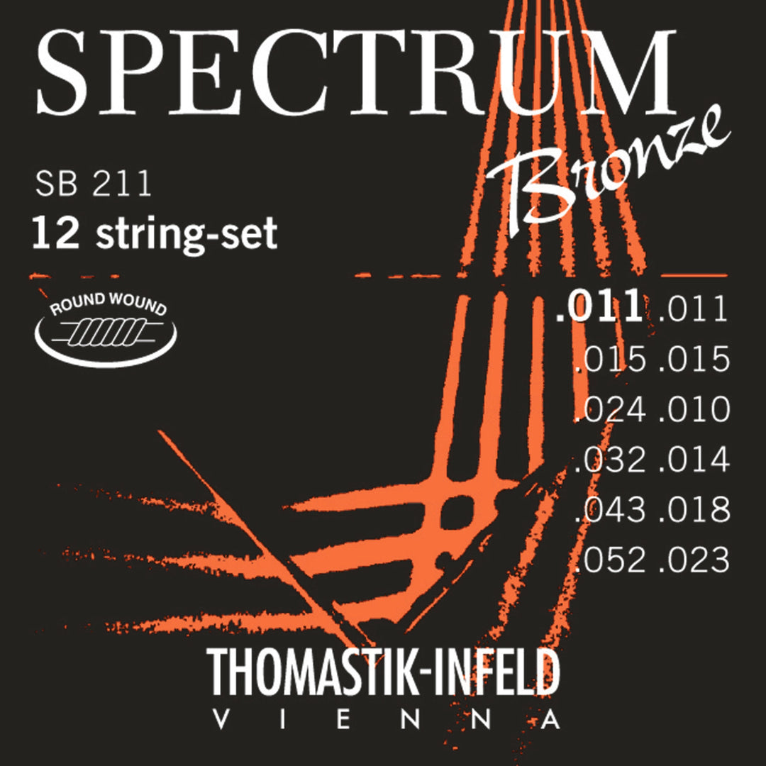Thomastik-Infeld Strings for Acoustic kitarat Spectrum Bronze Series - Set (SB 211)