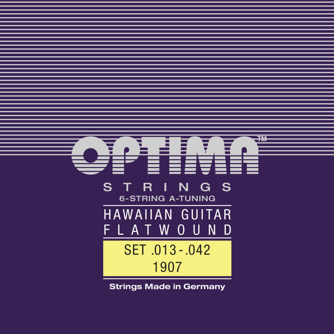 Optima Hawaii kitarankielet Lap Steel - Set (1907)