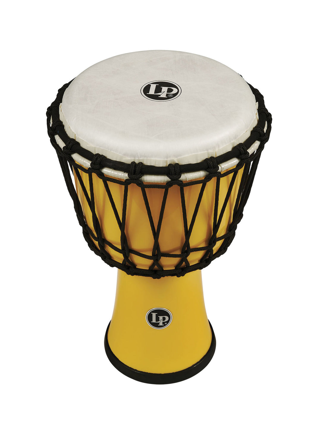 Latin Pundistussoittimet Djembe World 7-inch Rope Tuned Circle - Yellow (LP1607YL)