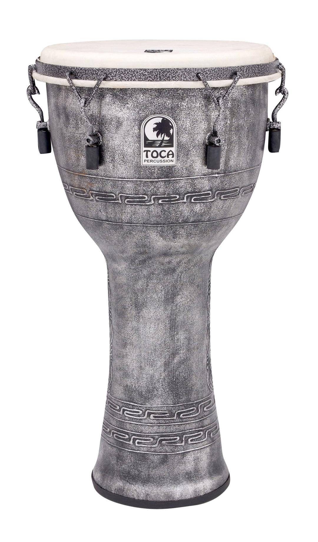 Toca Djembe Freestyle Mekaanisesti viritetty - Antique Silver (SFDMX-12AS)
