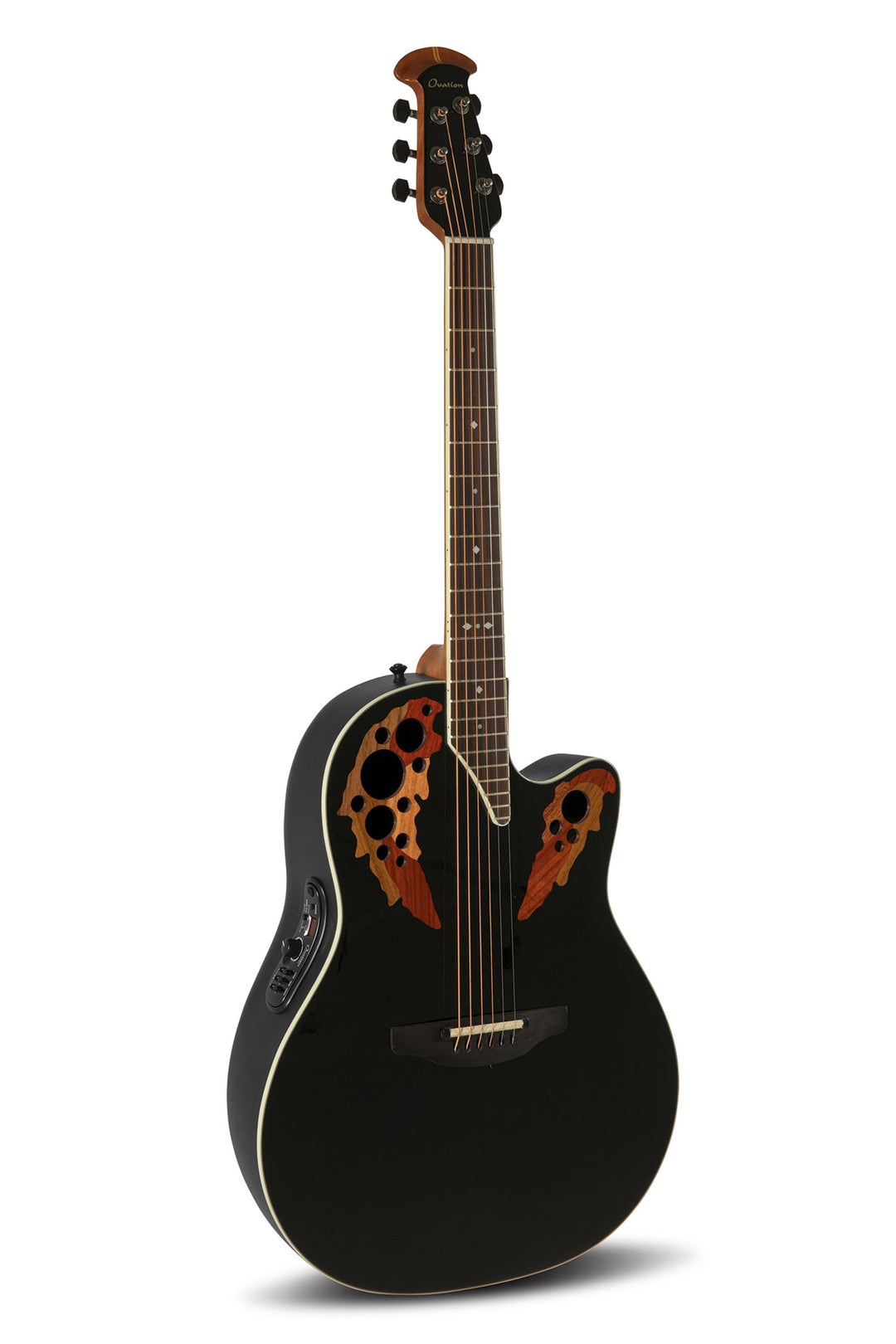 Ovation E-Acoustic Kitarat Standard Elite Deep Contour Cutaway - Black (2778AX-5-G)