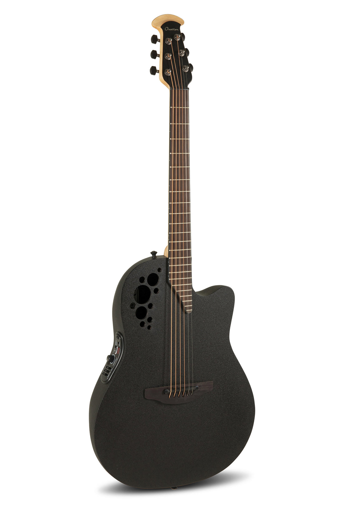 Ovation E-akustinen kitara Elite TX Super Shallow - Black Textured (1868TX-5-G)