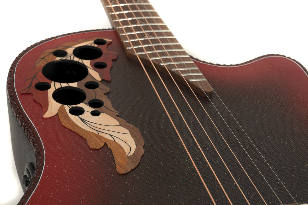Adamas E-Akustinen Kitarat 2087GT Deep Contour Cutaway - Reverse Red Burst (2087GT-2-G)
