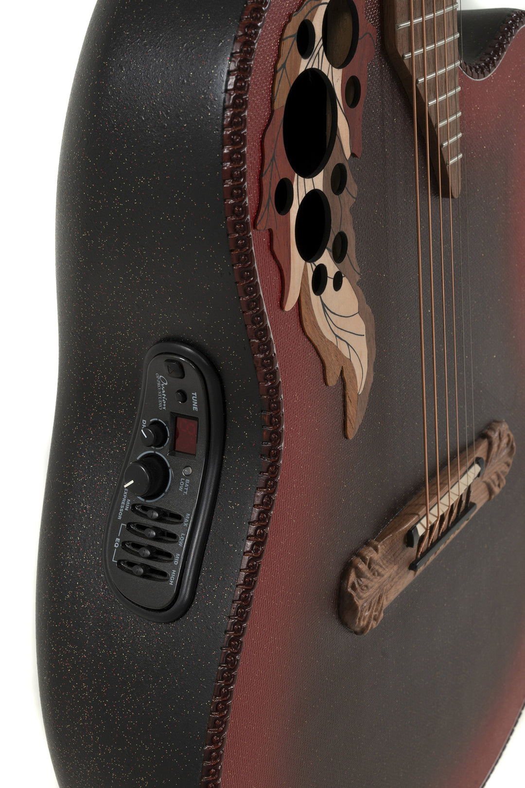 Adamas E-Akustinen Kitarat 2087GT Deep Contour Cutaway - Reverse Red Burst (2087GT-2-G)