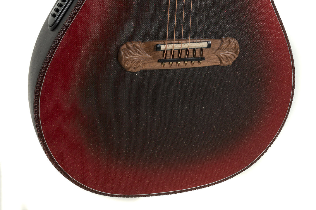 Adamas E-Akustinen Kitarat 2087GT Deep Contour Cutaway - Reverse Red Burst (2087GT-2-G)