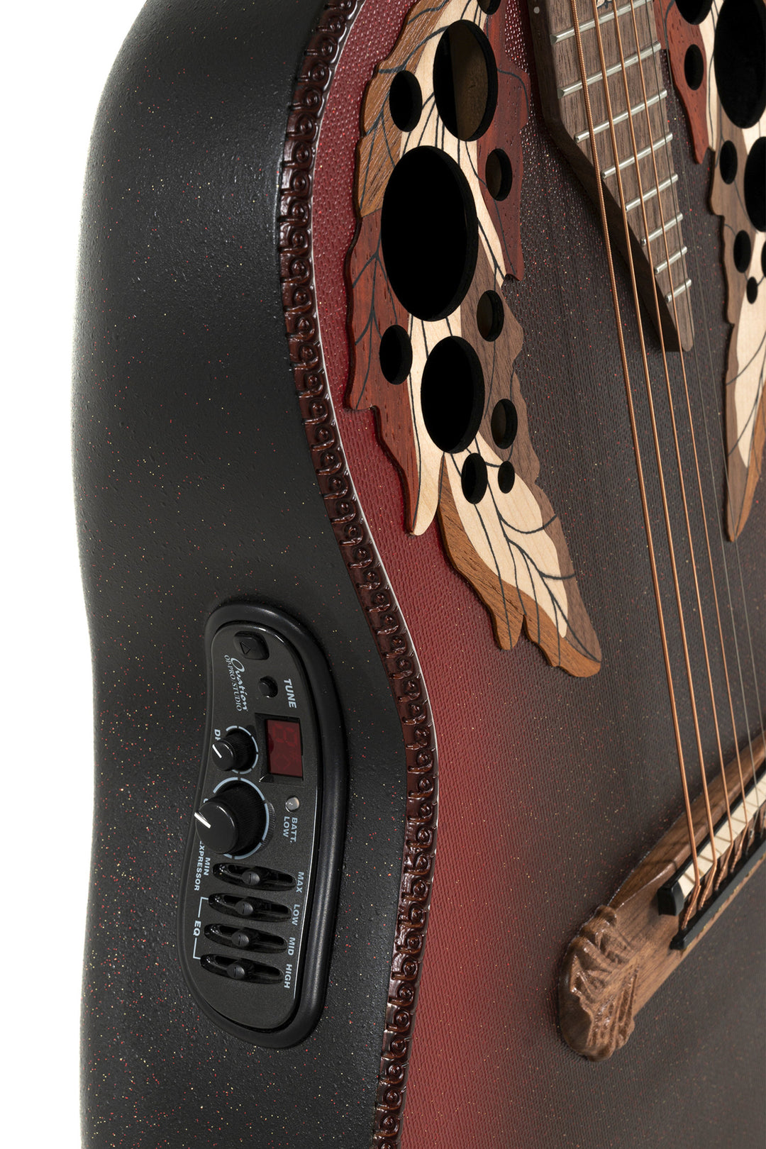 Adamas-sähkökitarat 1687GT Deep Non-Cutaway – Reverse Red Burst (1687GT-2-G)