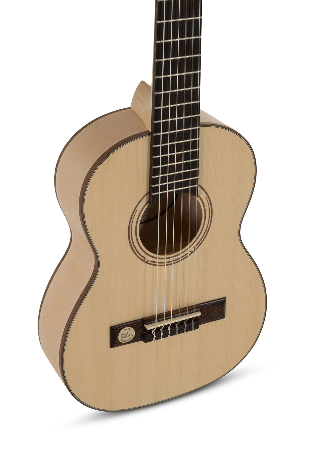 GEWA Klassinen kitara Pro Natura Silver Solid Spruce / Maple - 1/4 size