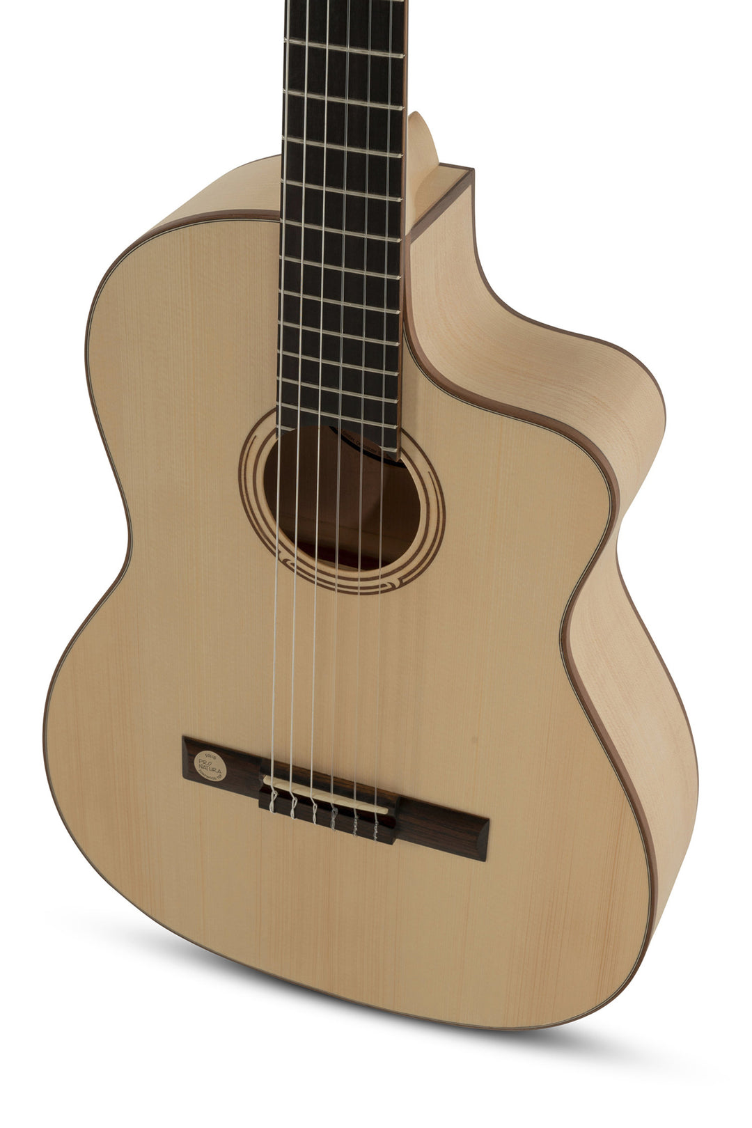 GEWA E-Acoustic klassinen kitarat Pro Natura Silver Samba - E-Acoustic (Cutaway)