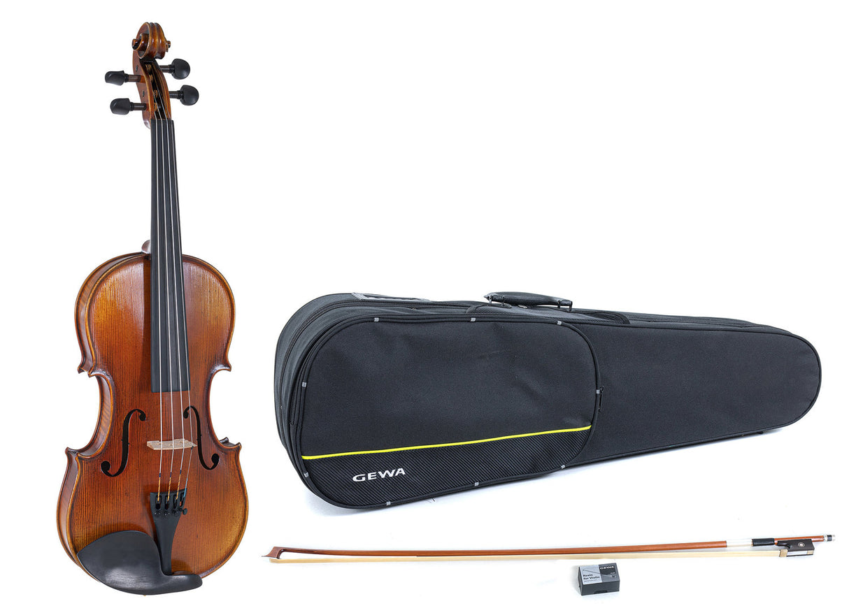 GEWA Violin Maestro 2 - 1/2 (Ready to play incl. shaped case, Massaranduba bow and Larsen Aurora strings)