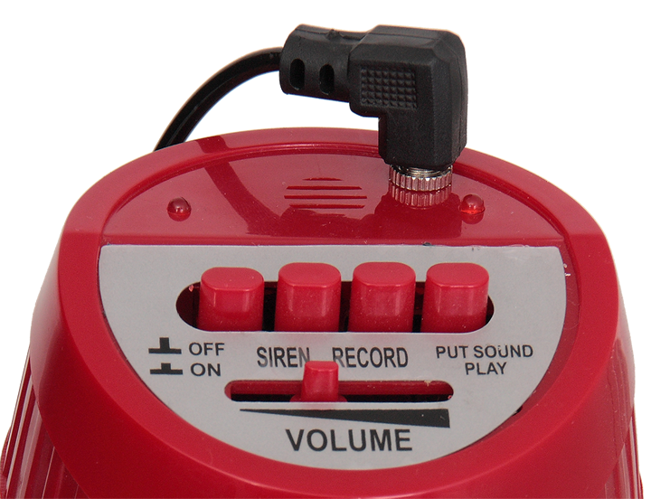 LTC Megafoni USB-, SD- ja AUX-tuloilla