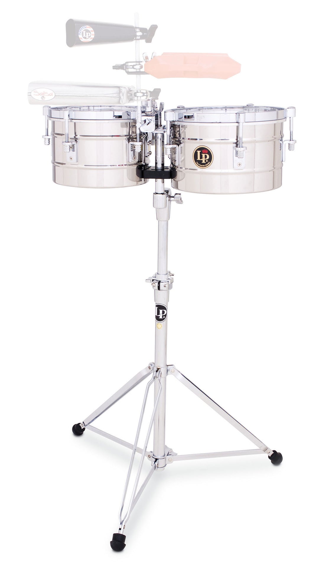 Latin Percussion Tito Puente Timbalitos -timbalet - teräs (LP272-S)
