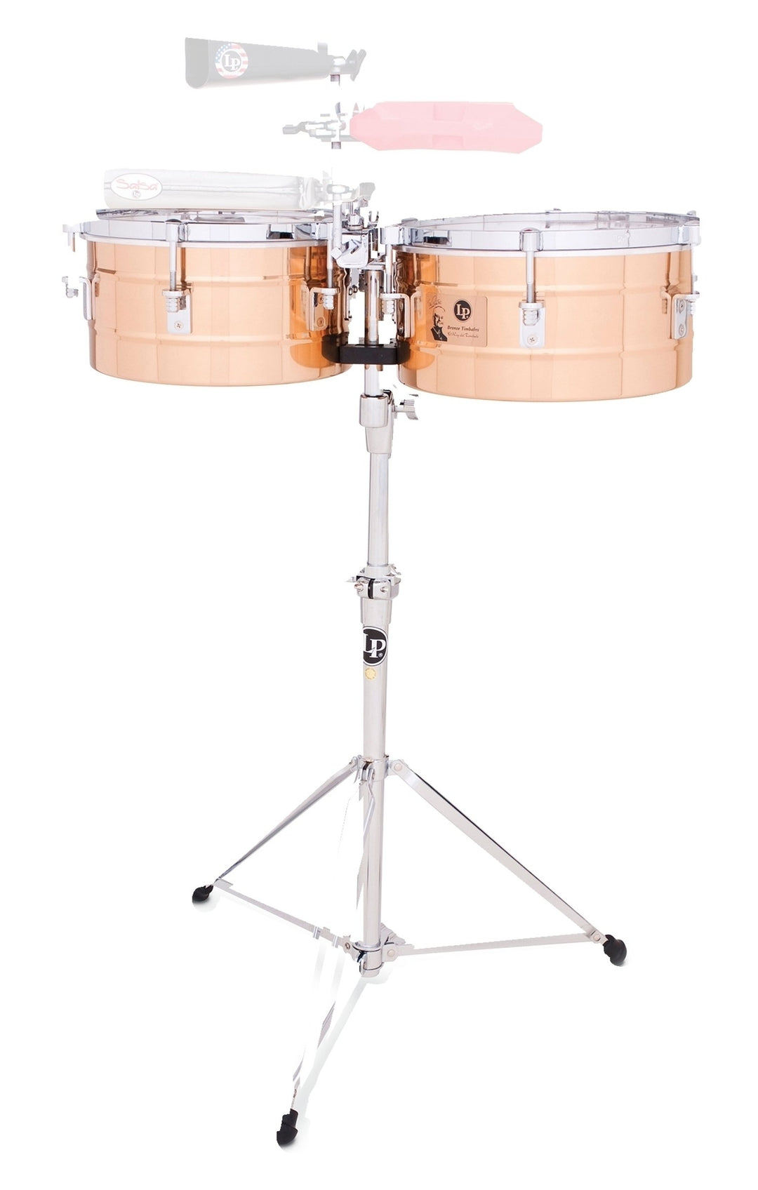 Latin Pundistussoittimet Timbales Tito Puente Bronze - 12"/13" (LP255-BZ)