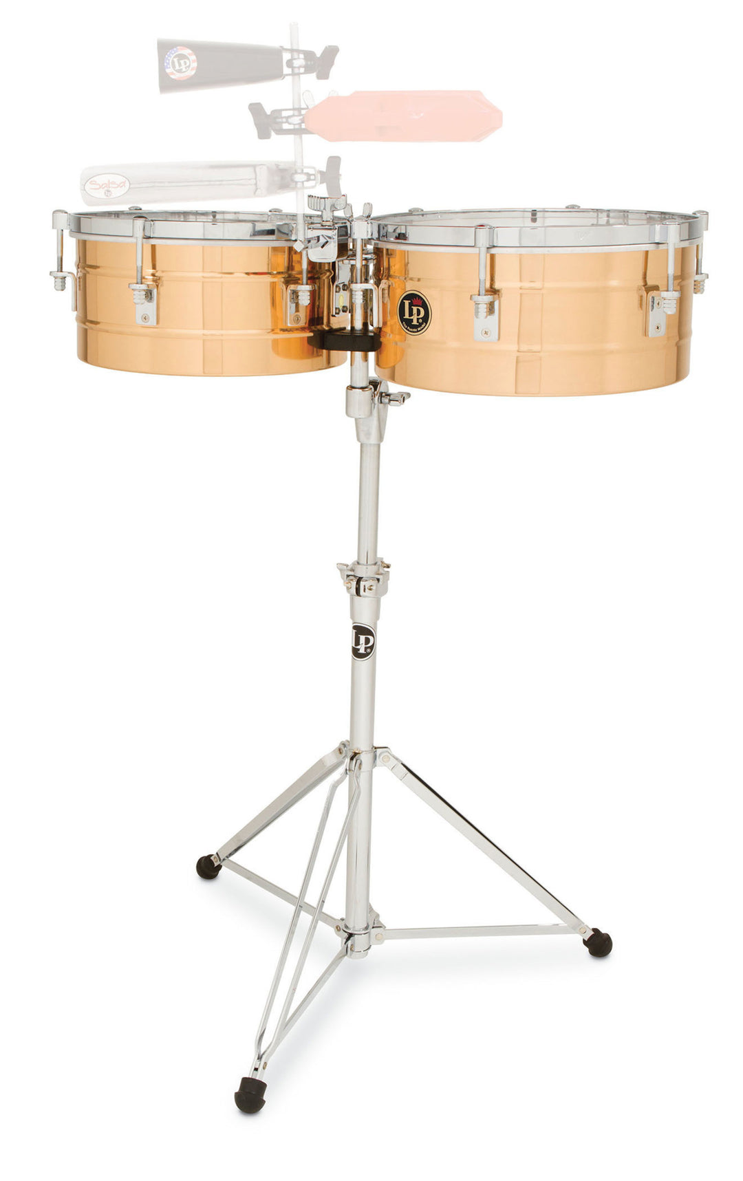 Latin Pundistussoittimet Timbales Tito Puente Bronze - 14"/15" (LP257-BZ)