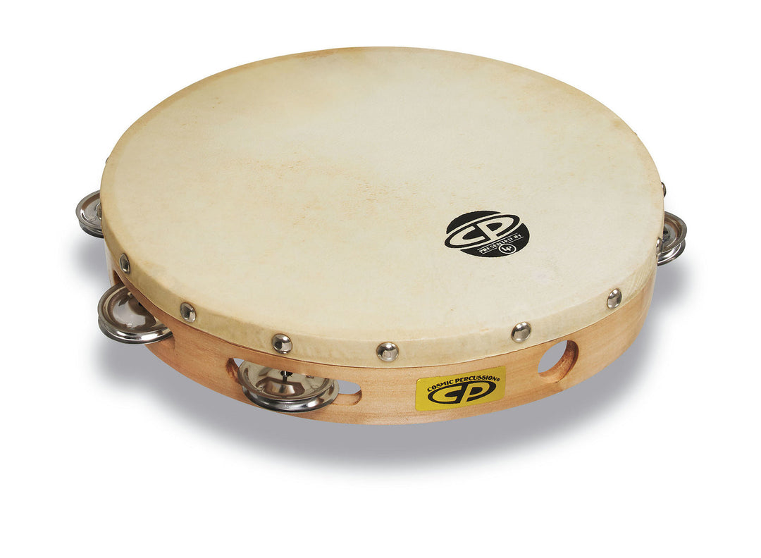 Latin Pundistussoittimet Tamburiini CP Wood - 10", single row (CP379)