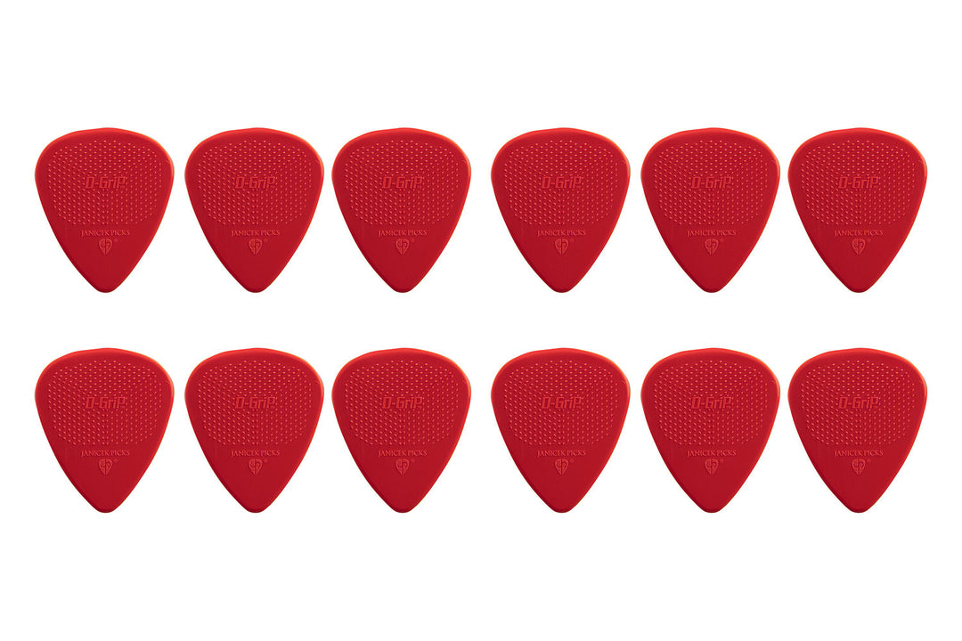 D-Grip Pick Janicek Nylonpicks - 0,73 punainen