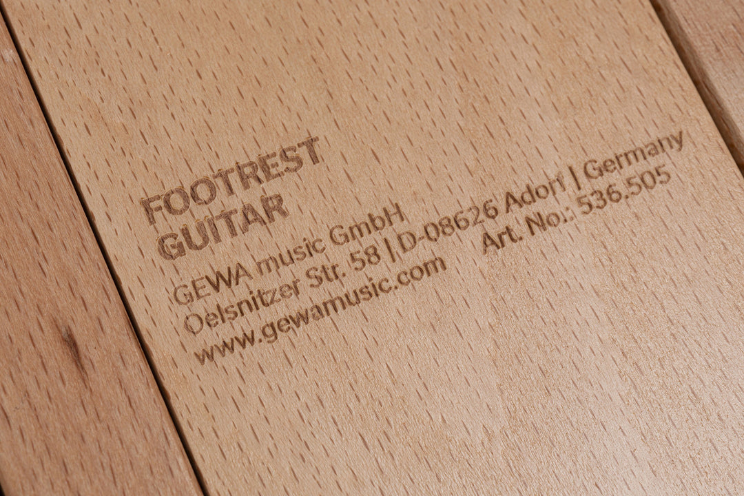 Manuel Rodriguez jalkatuki Wooden footrest - Wooden foot rest