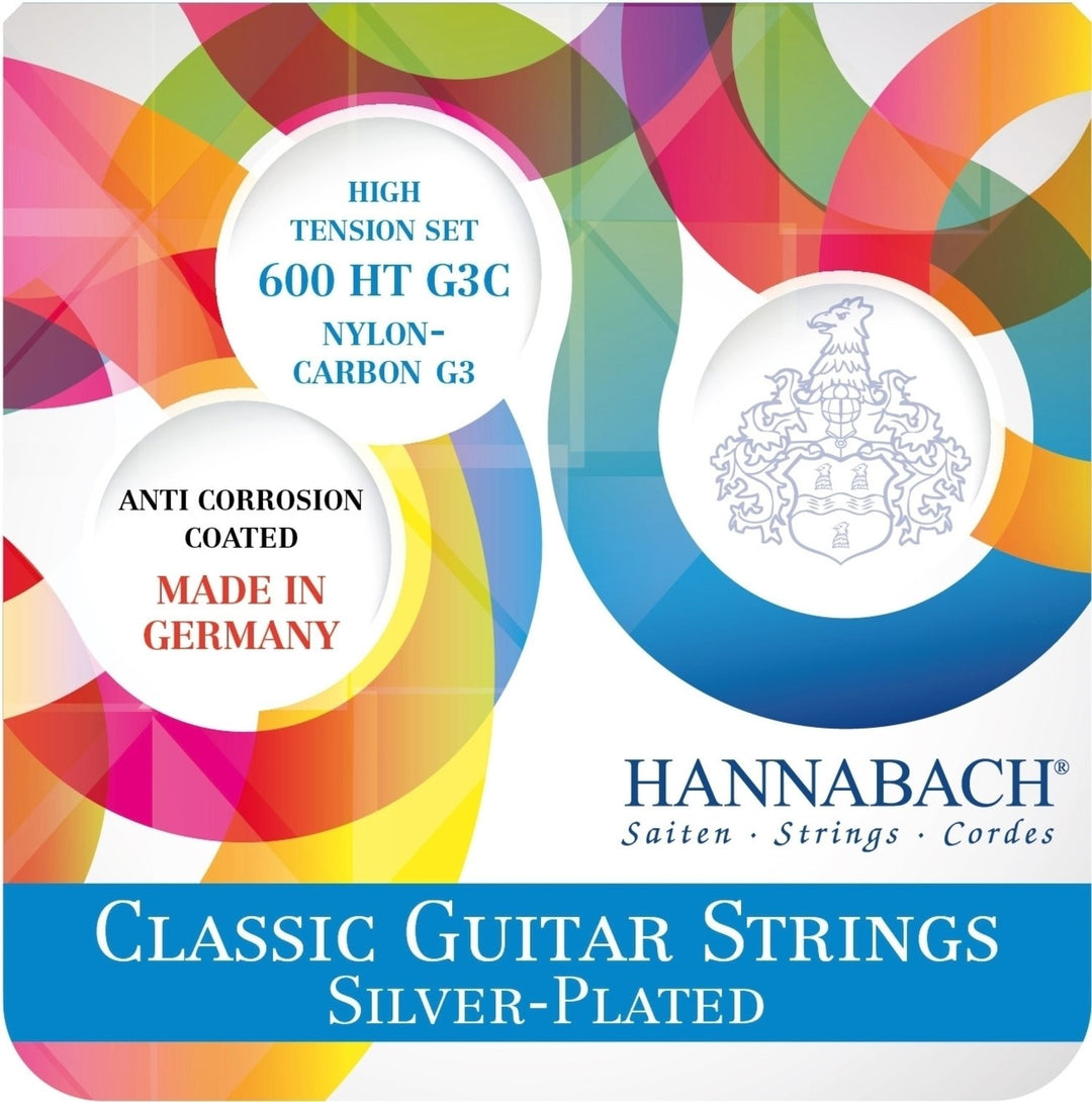 Hannabach Jouset klassiselle kitaralle 600 G3C G3 CARBON - Set (600 HTG3C)