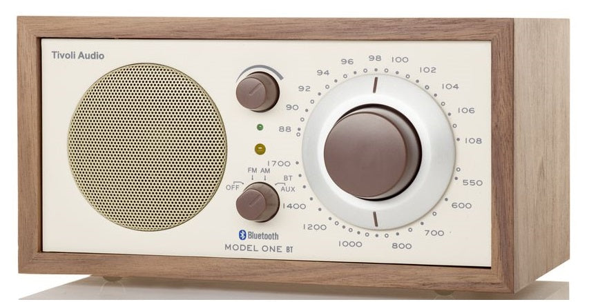 Tivoli Audio Model ONE BT Bluetooth Kaiutin (Pähkinä, Beige)