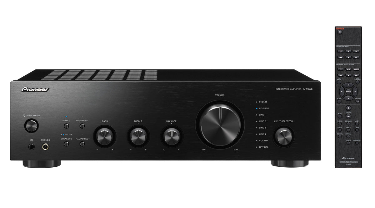 Pioneer A-40AE Vahvistin Musta