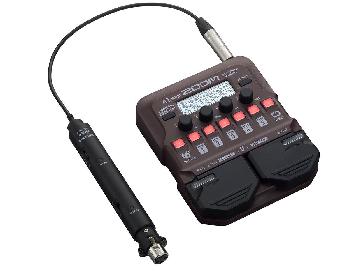 Zoom A1 Four akustinen efektipedaali