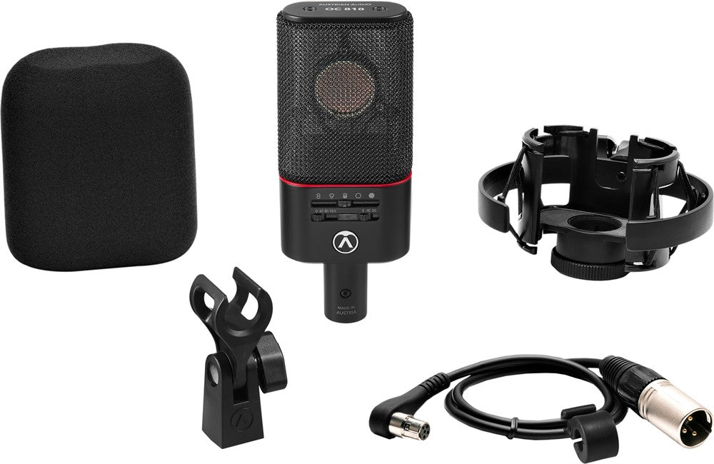 Austrian Audio OC818 Studio-setti Black
