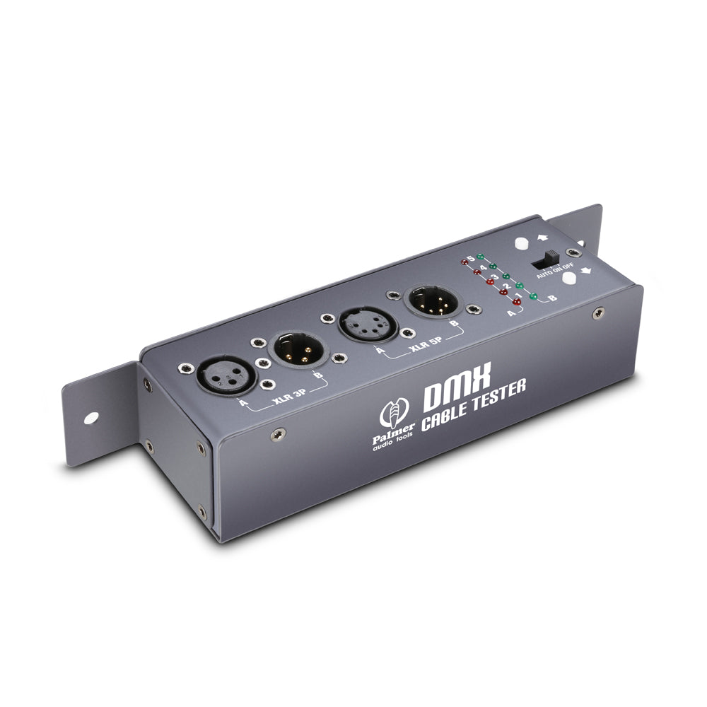 Palmer MCT DMX - 3-polet / 5-polet DMX- og XLR-kabeltester