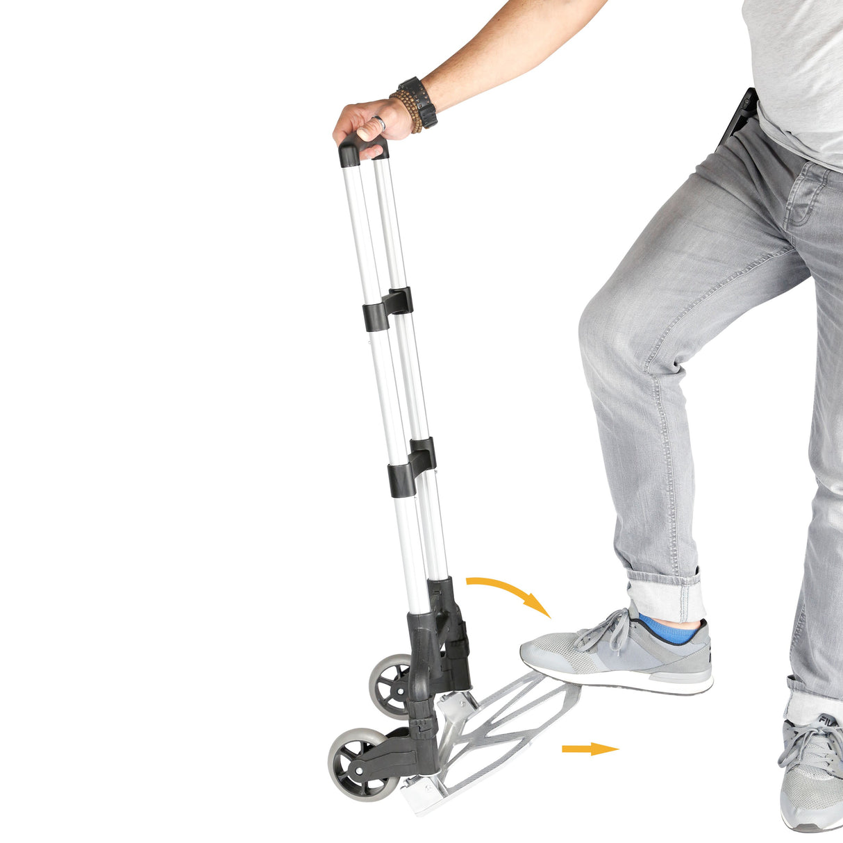 Kokoontaittuvat nokkakärryt