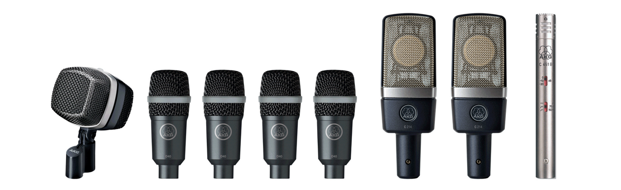 AKG Drum Set Premium rumpumikrofonipaketti