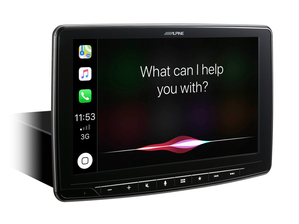 Apple Carplay, Android Auto Fiat 500 Beige Sisustus (2007-2015)