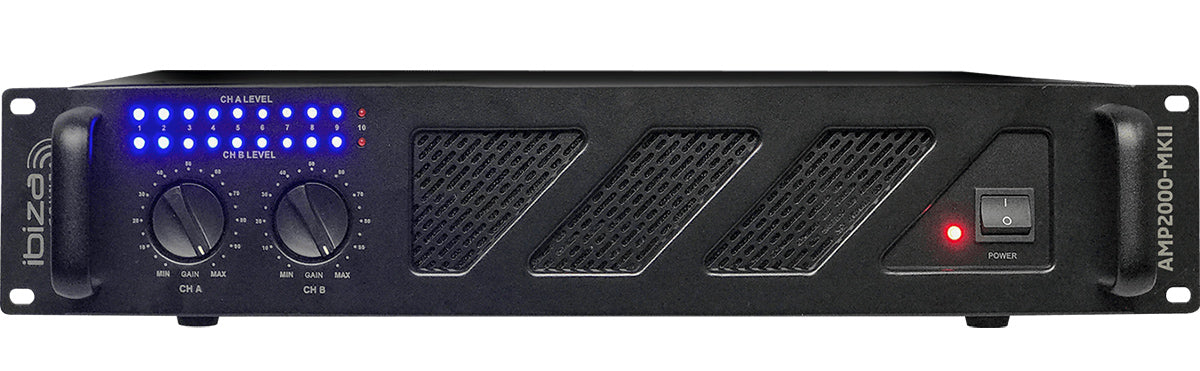 Ibiza AMP2000-MKII tehovahvistin (2x1500W)