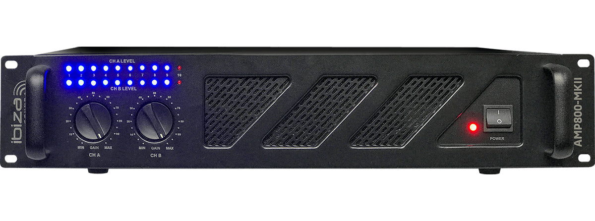 Ibiza AMP800-MKII tehovahvistin (2x600W)