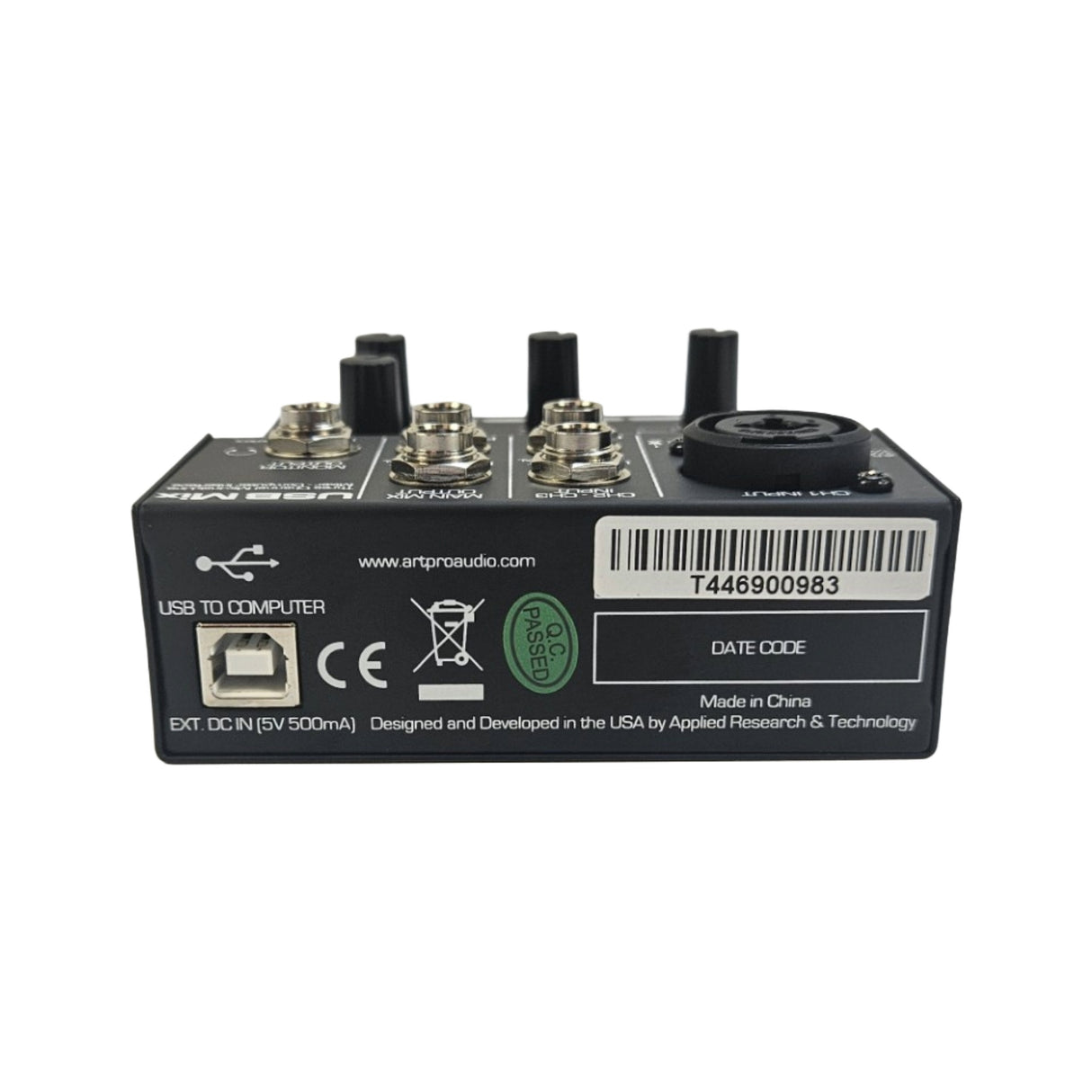 ART Mixer 3 kanaler med USB interface
