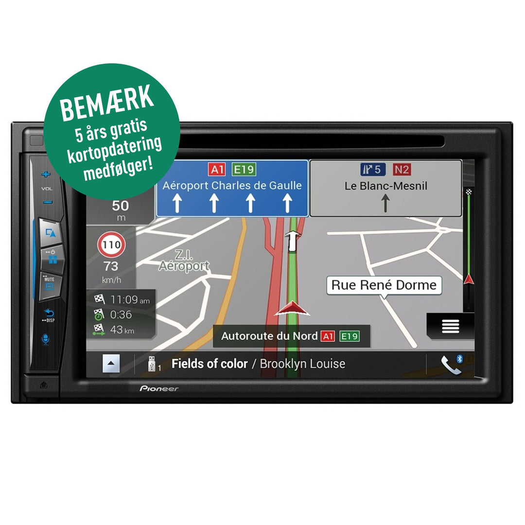 Pioneer AVIC-Z630BT GPS Navigointi, Bluetooth ja Langaton Apple Carplay