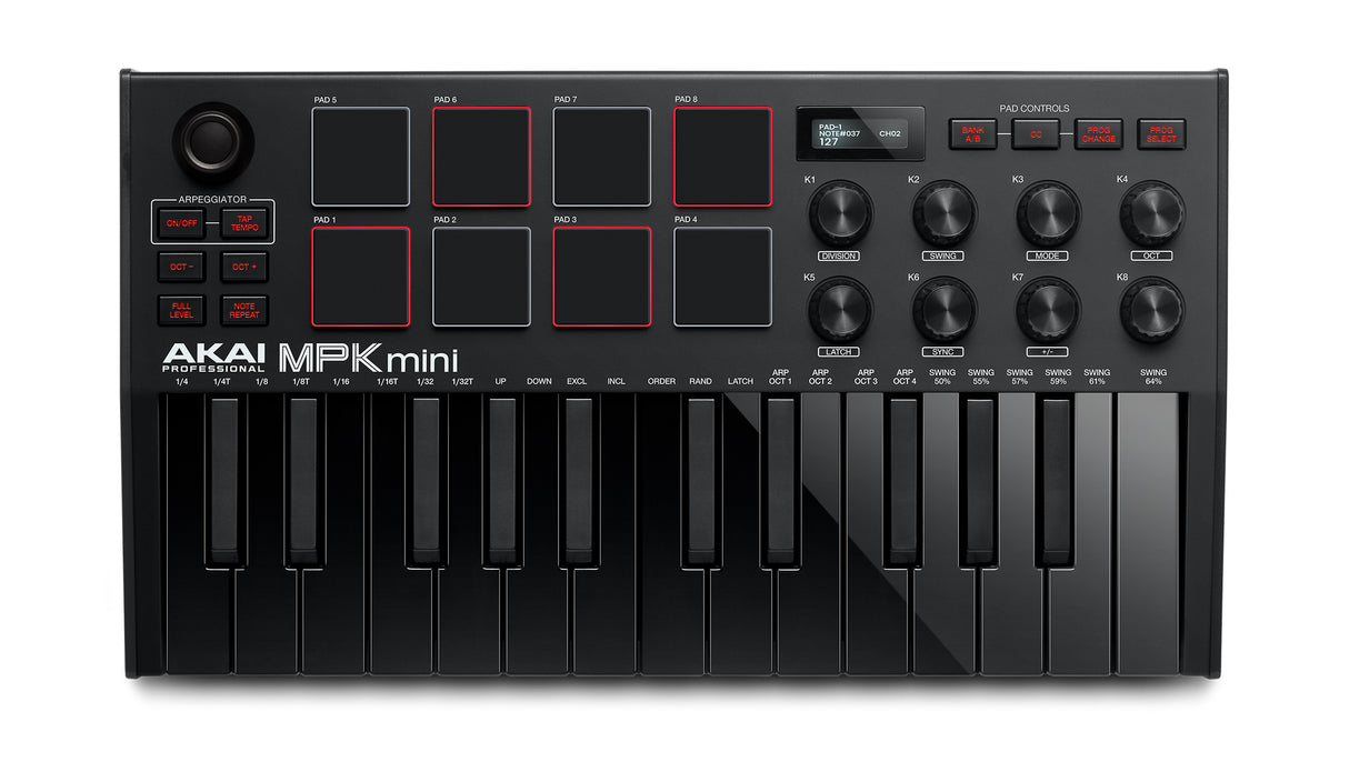 Akai MPK Mini Mk3 (musta)
