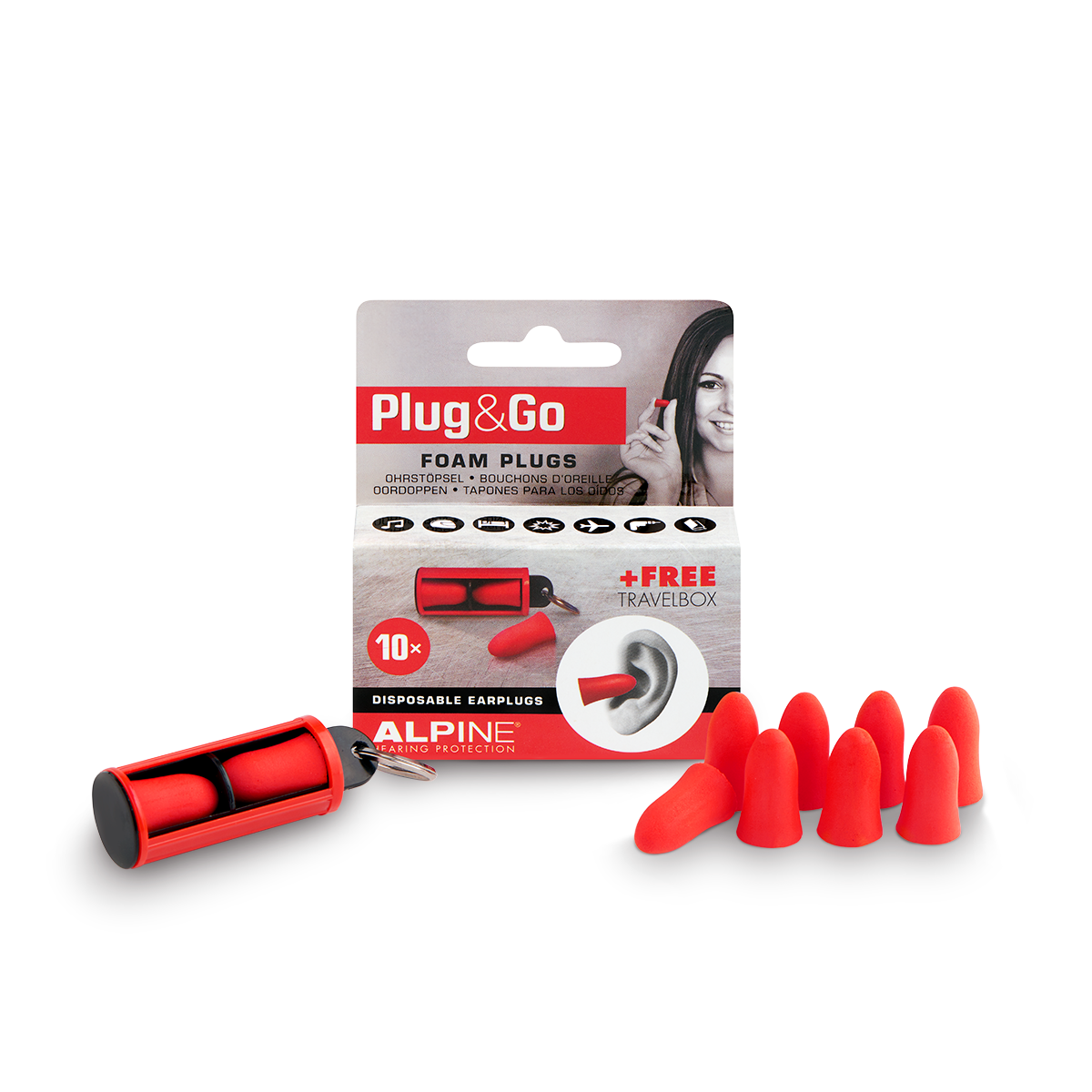 Alpine Musicicafe Pro korvatulpat (musta)