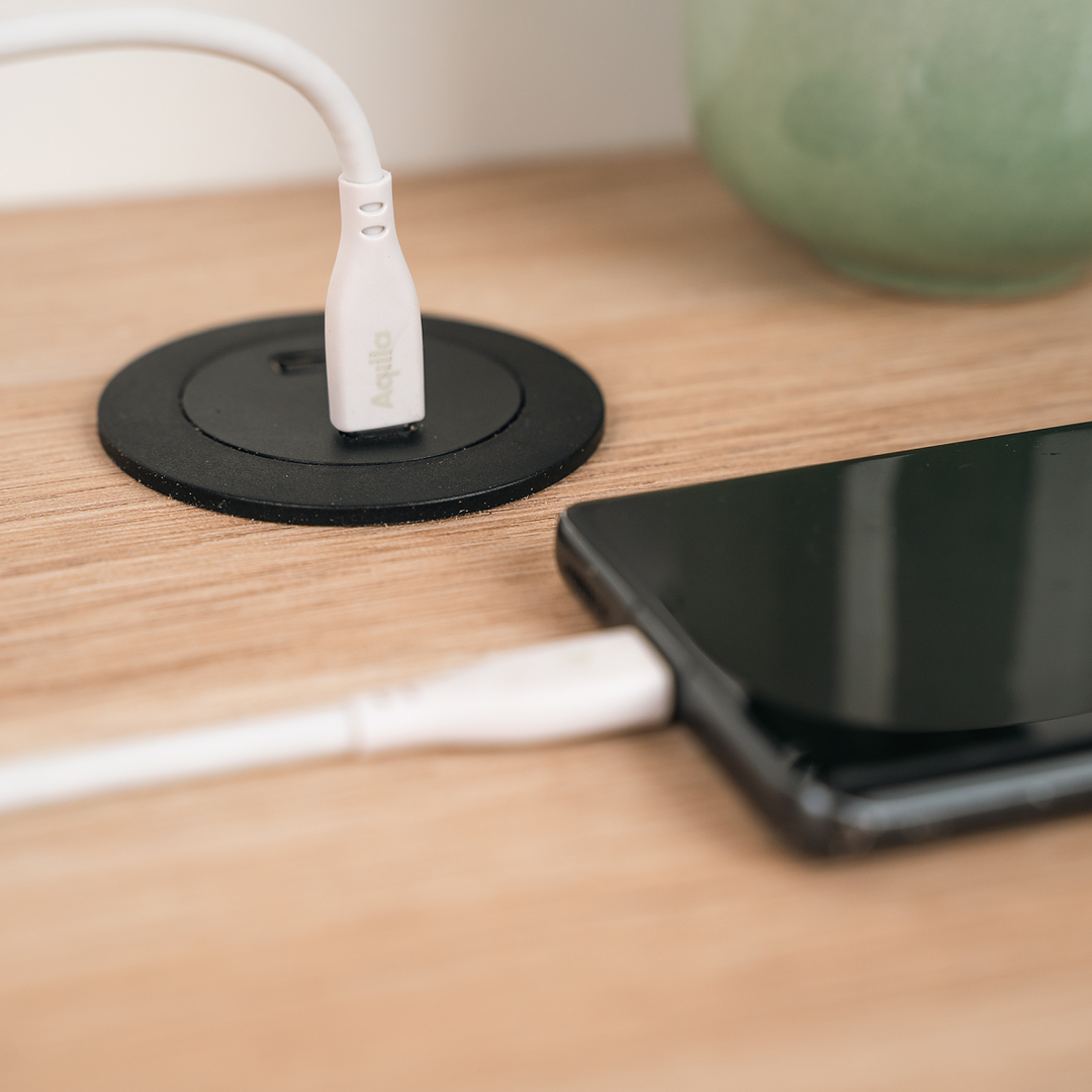 Aqiila Silicon USB-C/USB-C 2.0 60W 2m Charging cable