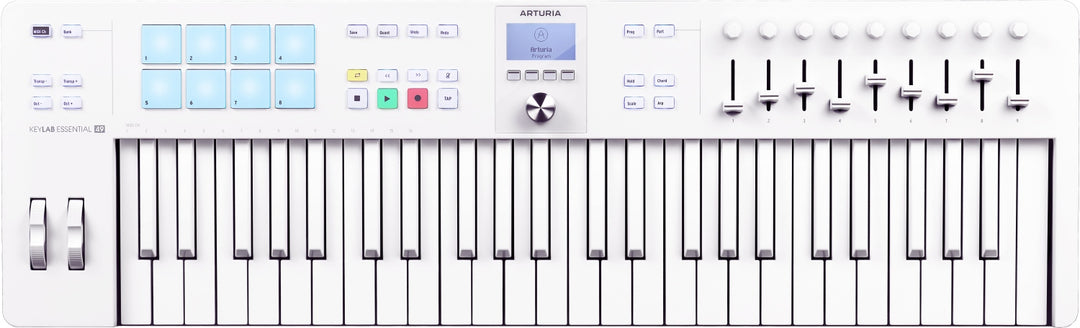 ArturiaKeyboardAlpine White KeyLab Essential MK3 49 MIDI- ( )