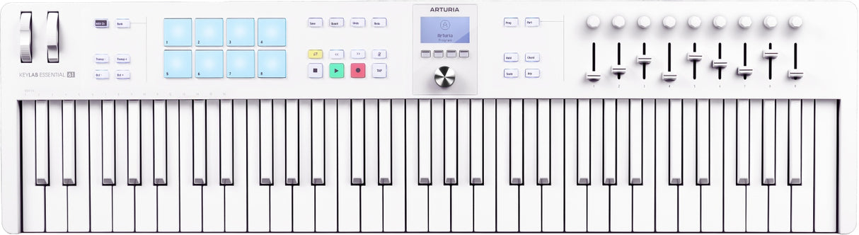 Arturia KeyLab Essential MK3 61 MIDI-Kosketinsoitin (Alpine White)